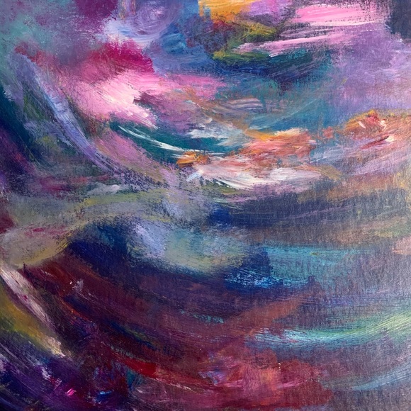 Lovely Star Original Abstract Framed Print - Picture 6 of 16